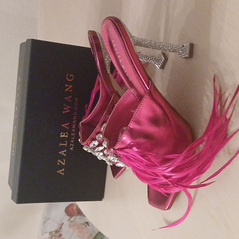 Pink Embellished Heels - Picture 7 of 9